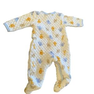 Baby Lion Quilted Onesie